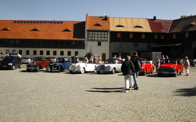 Erleuchteter Renaissance-Saal