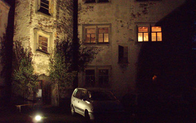 Erleuchteter Renaissance-Saal